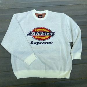 SUPREME X DICKIES FW22 SWEATER LARGE